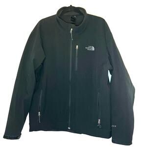 Mens North Face Apex Bionic Jacket Black Softshell Size XL